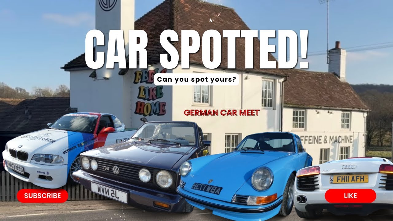 Car meet @caffeineandmachine  German theme and various cars Porsche Audi vw bmw and more