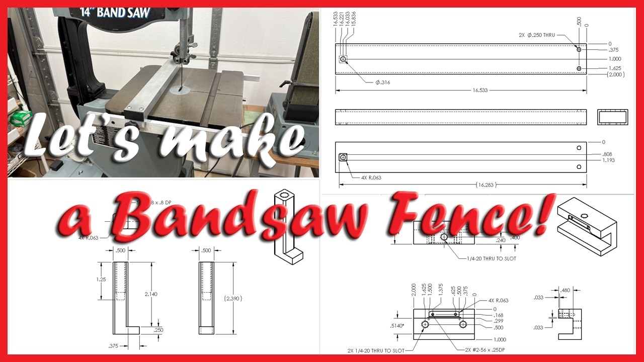 Custom Bandsaw Fence