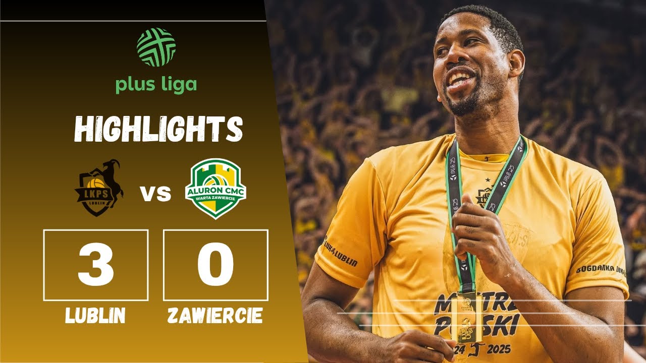 Lublin vs Zawiercie | Polish Men's Volleyball League Final (Last Game) | Highlights