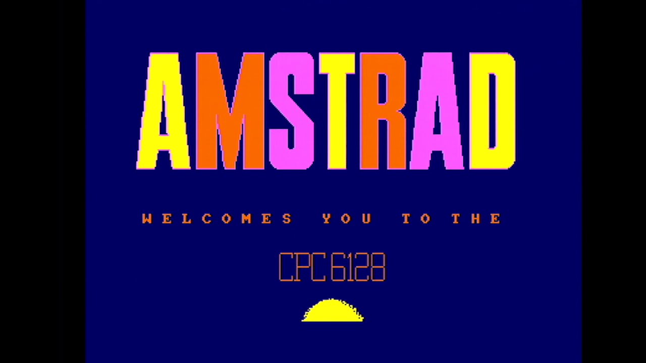 Amstrad CPC 6128 Rolling Demonstration