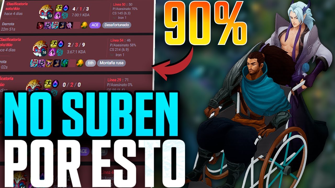 Esta ES LA RAZÓN por la que NO SUBES de elo