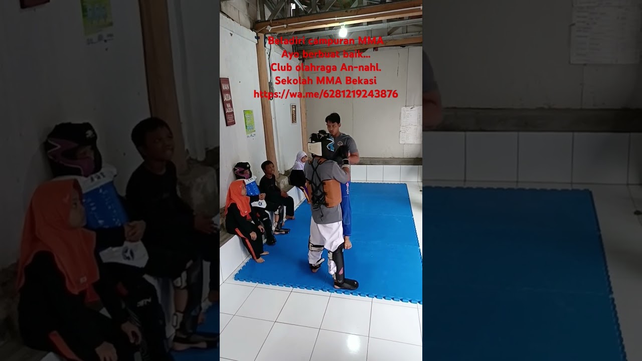 MMA Kelas anak anak #martialarts #kickboxingindonesia #taekwondo