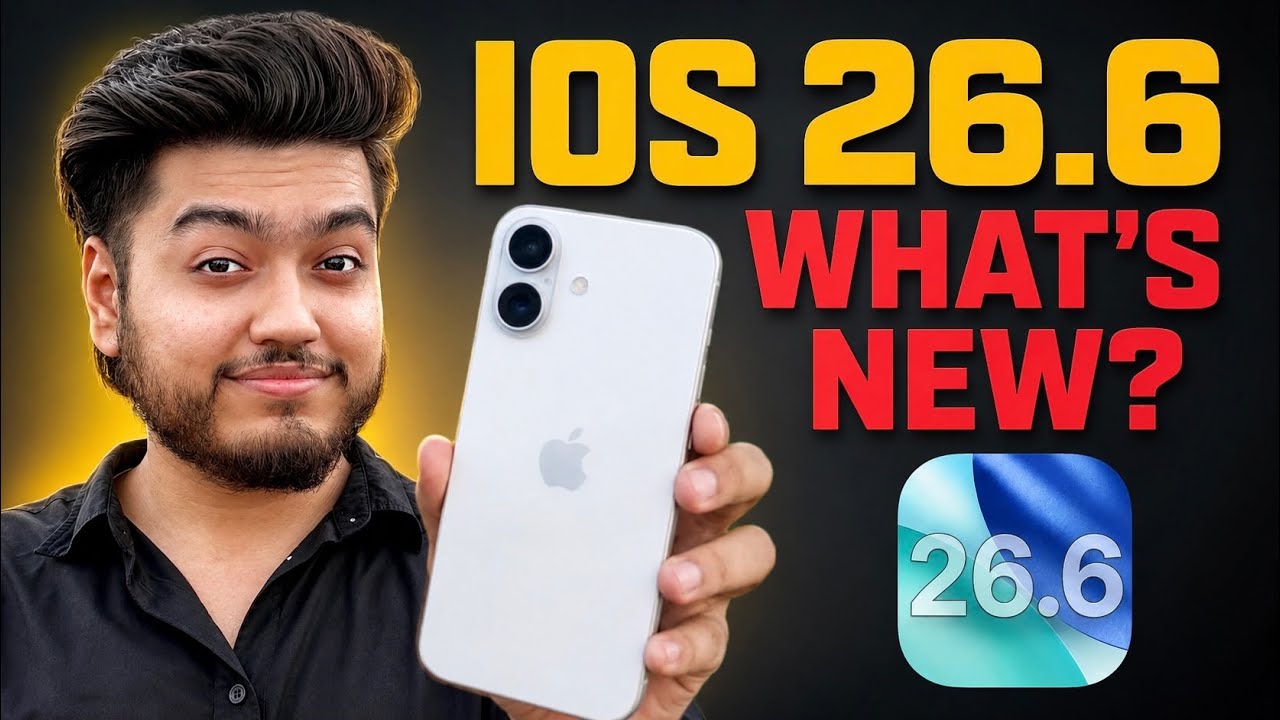 Important🚨 iOS 26.6 update in iPhone 17 & 16🚨 Battery? Should you update?