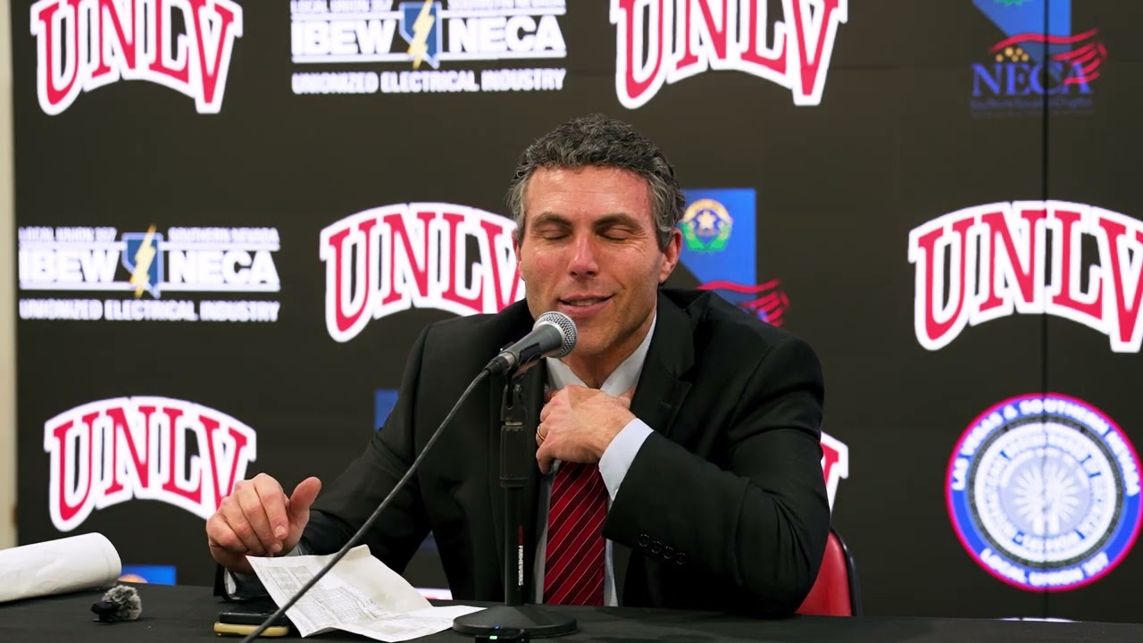 Пресс-конференция после игры команды UNLV Runnin' Rebels - San Jose State - 10.02.2026