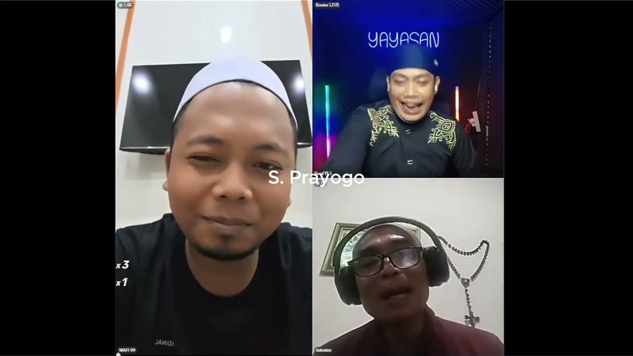 Sumber Asli Alkitab Kristen, Debat Ust Yusuf PI vs Salesius vs Ramesh vs Ust Wafi