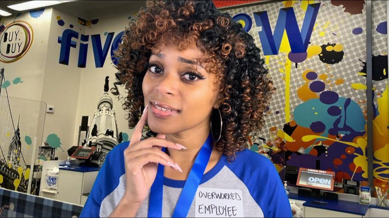 ASMR |💰POV Cashier Checks Out Rich Aunty At Five Below 