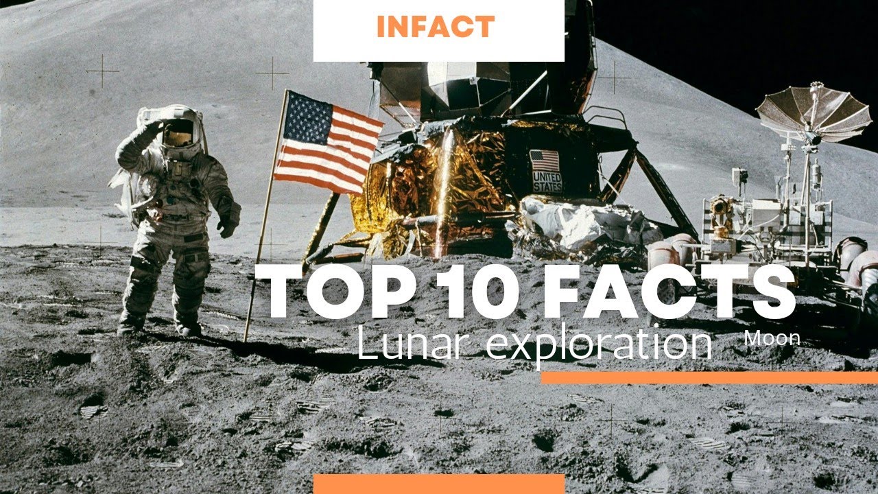 Top 10 amazing facts about Moon (Lunar Exploration) in 2024 🤩 