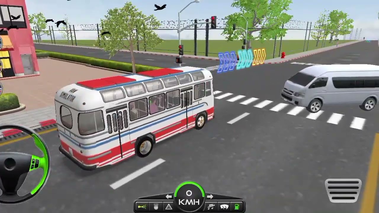 New Van Coach Simulator Driving Android Games - Van Coach Bus Driving Gameplay 