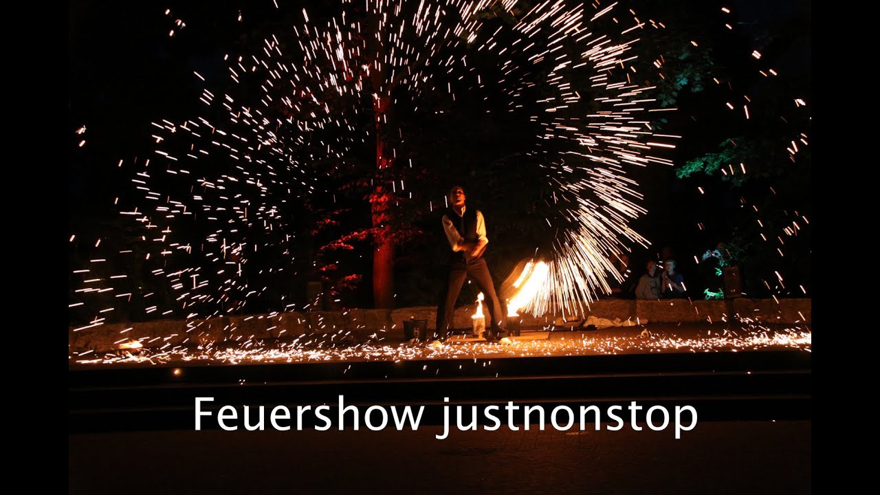 Feuershow Nürnberg justnonstop Markus Just