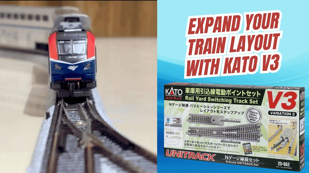 Kato N Scale V3 Unboxing: Is It the Ultimate Expansion Set for Model Railroad?