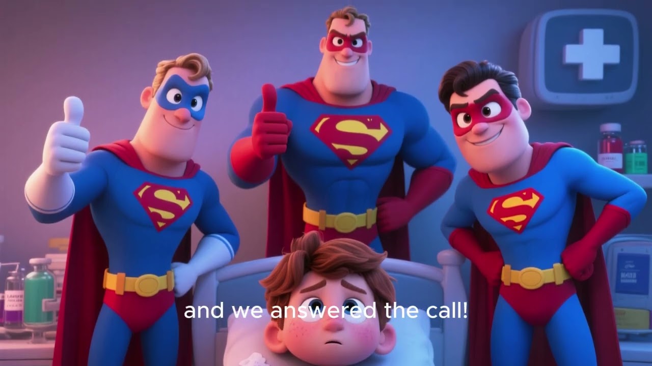 The flu bugs and Superhero War.