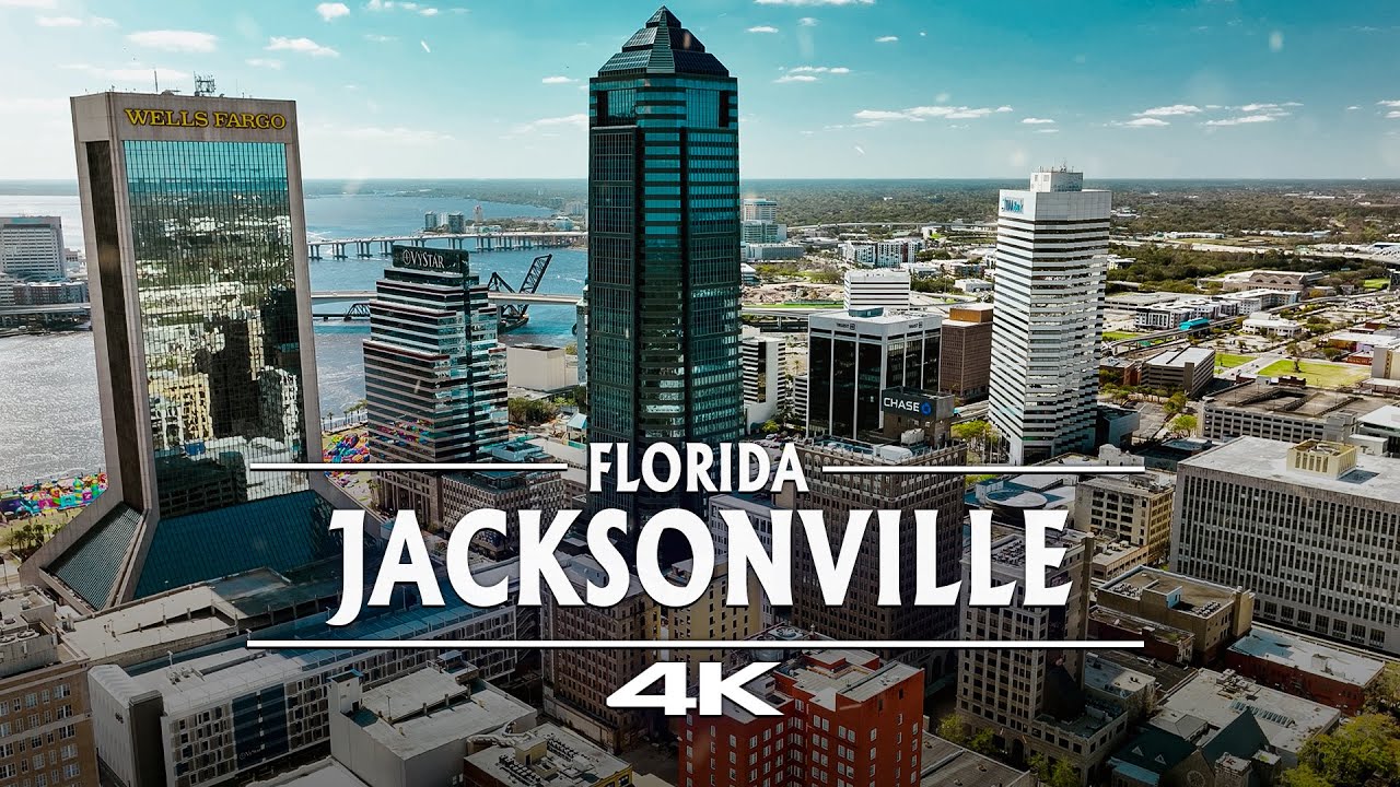 Jacksonville's Natural Beauty from Above: A Breathtaking Drone Tour in 4K