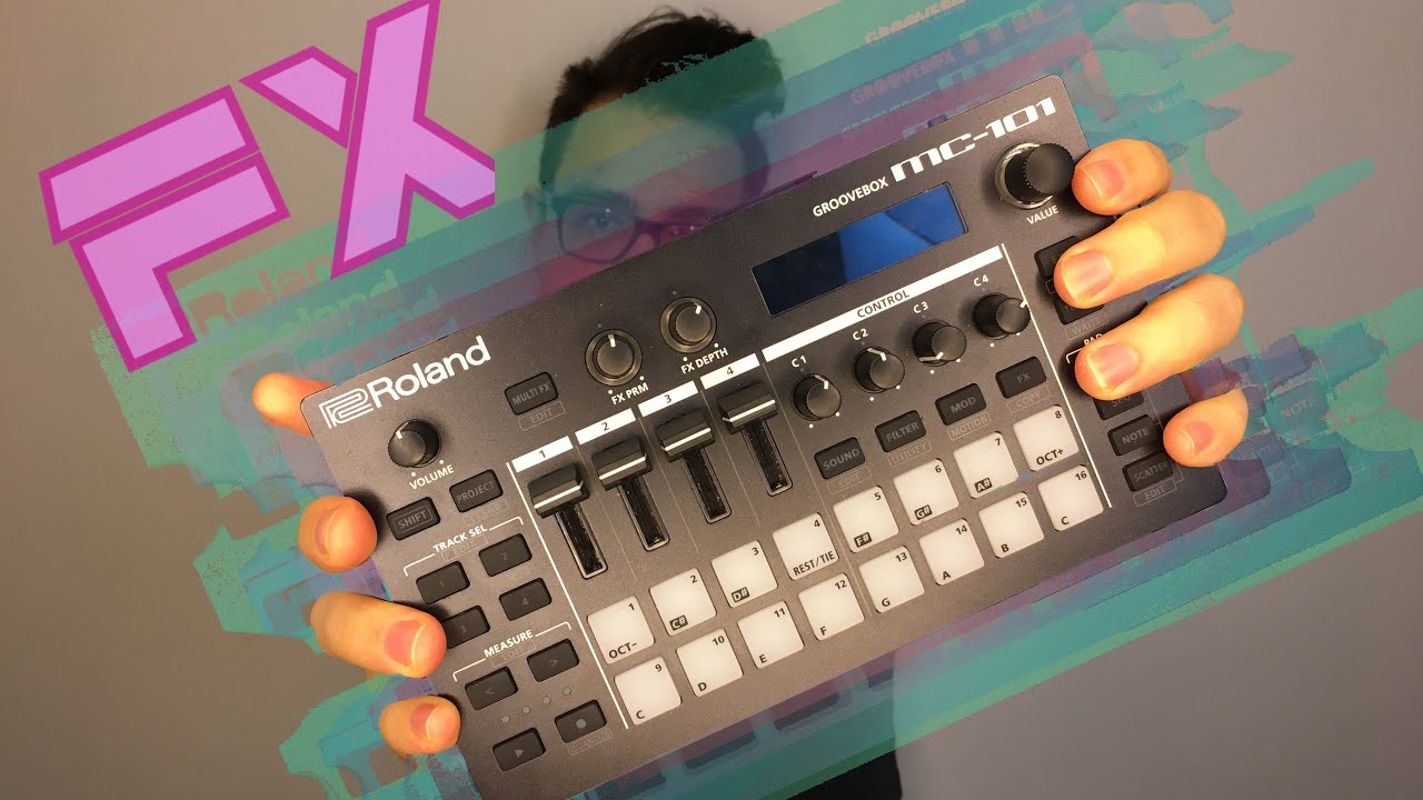 Roland MC-101 Beginner Tutorials: 4) Effects