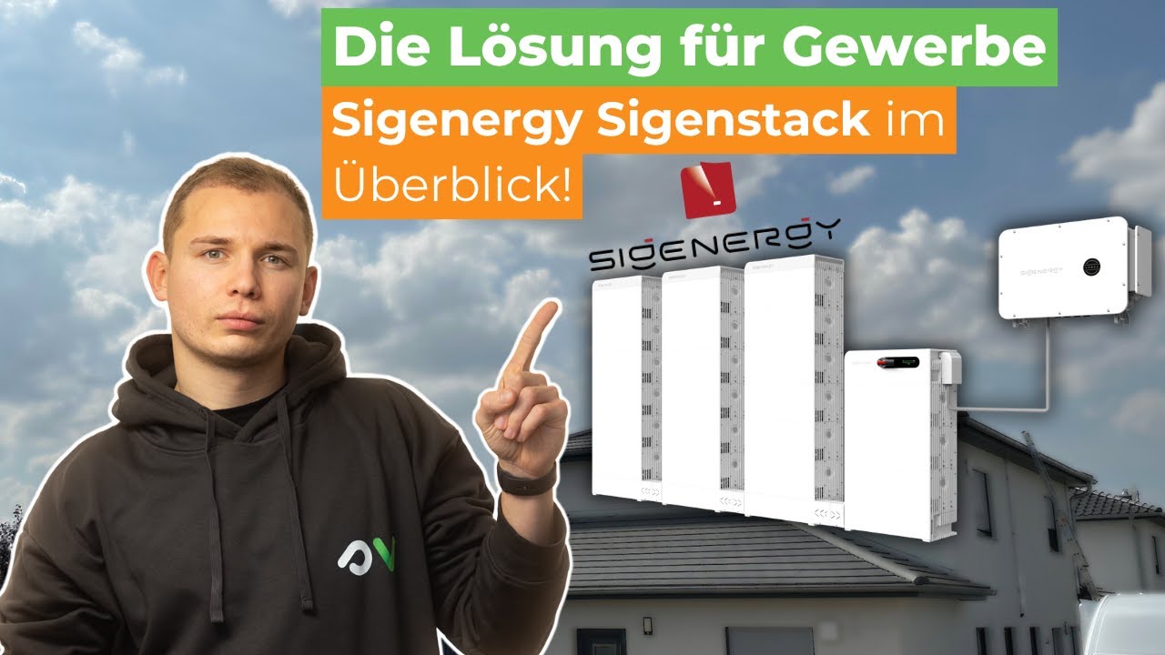 Die Lösung für große PV-Anlagen: Sigenergy Sigenstack im Check