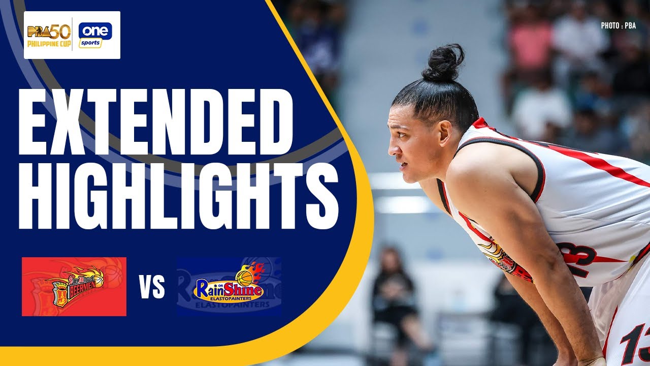 SAN MIGUEL vs. RAIN OR SHINE | EXTENDED HIGHLIGHTS | PBA SEASON 50 PHILIPPINE CUP | OTC 19, 2025
