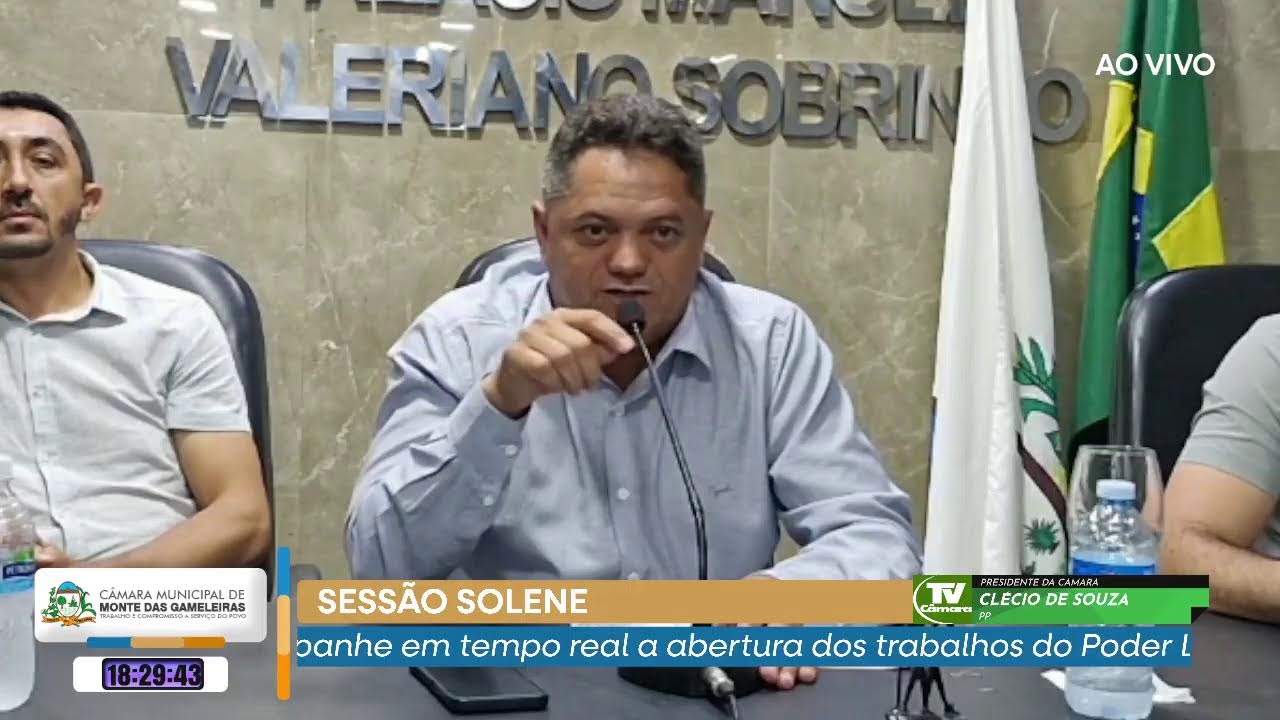 SESSÃO SOLENE - ABERTURA DO ANO LEGISLATIVO 2026