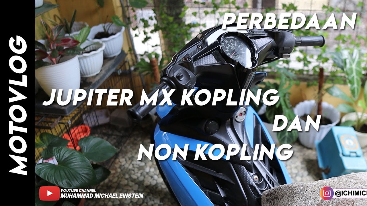 perbedaan new jupiter mx 135 non kopling dan kopling 2021