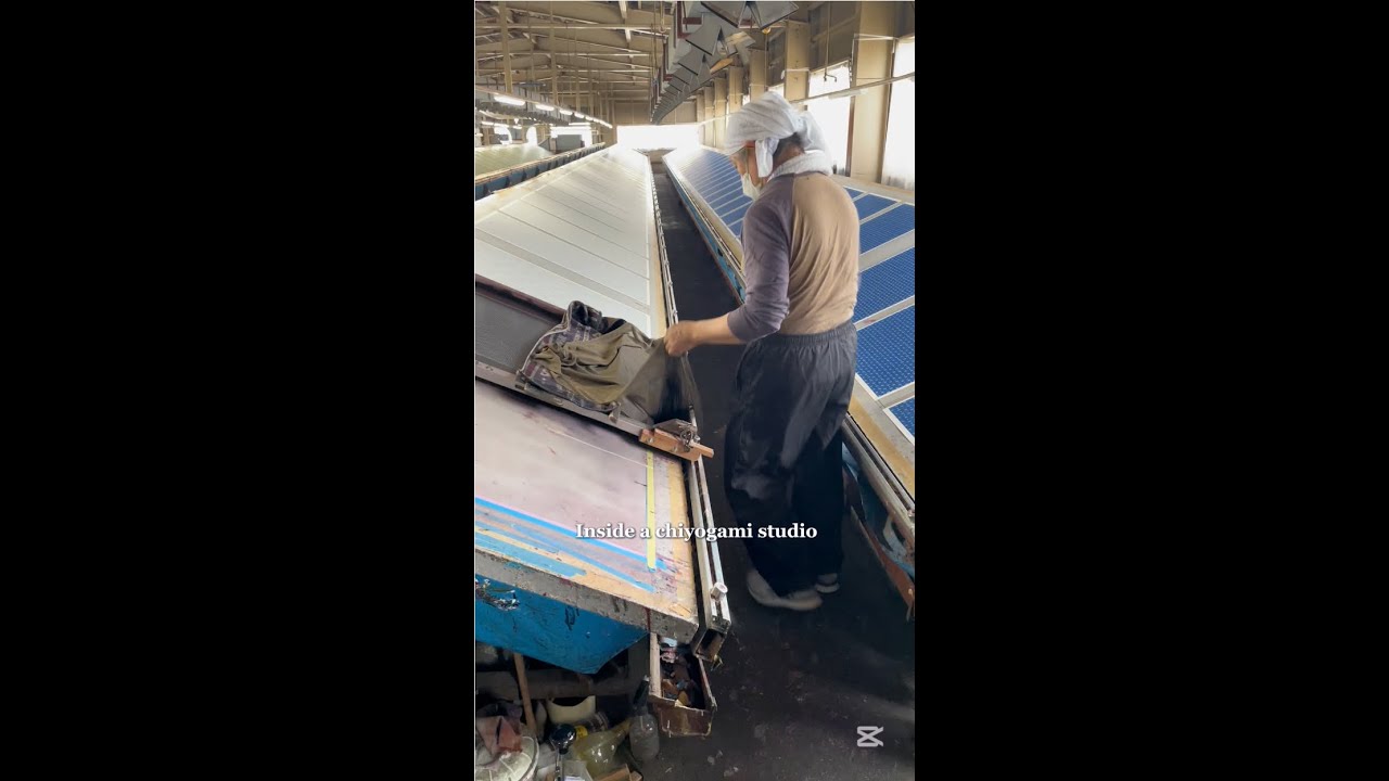 Inside a Chiyogami Printing Studio - Traditional Japanese Paper