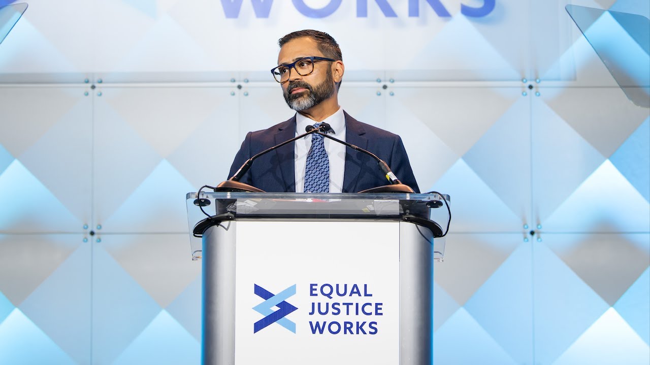 Diego Cartagena Receives the 2023 Equal Justice Works Distinguished Alumni Award
