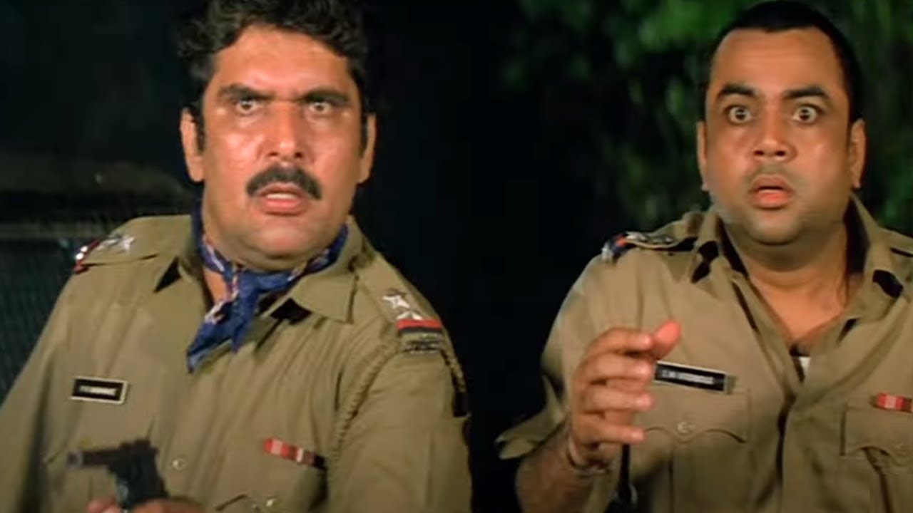 इंस्पेक्टर गोडबोले और गायकवाड़ ने किया DGP का खून - धर्मेंद्र की मूवी - Juaari Hindi Movie