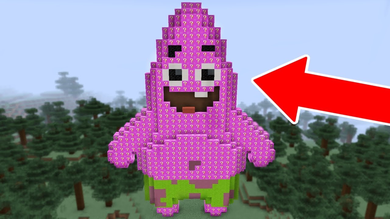 SOBREVIVA AO DESAFIO DO PATRICK ESTRELA DE LUCKY BLOCK NO MINECRAFT!!
