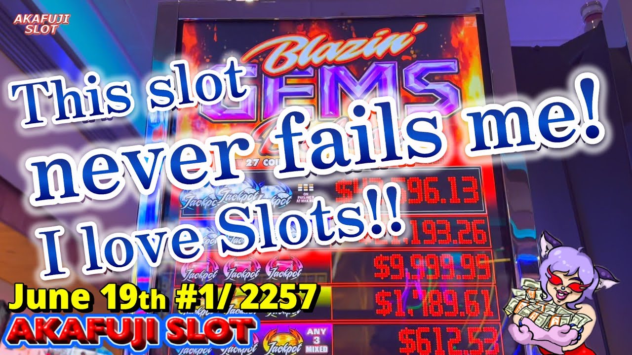 9 Line Slots Fun!!  Blazing Gems Deluxe Slot machine at Yaamava Casino