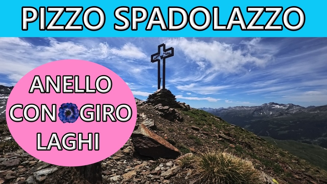Ma che PANORAMA !🤩😍 Pizzo Spadolazzo , giro dei Laghi e Rifugio Bertacchi#trekking #Valle Spluga.