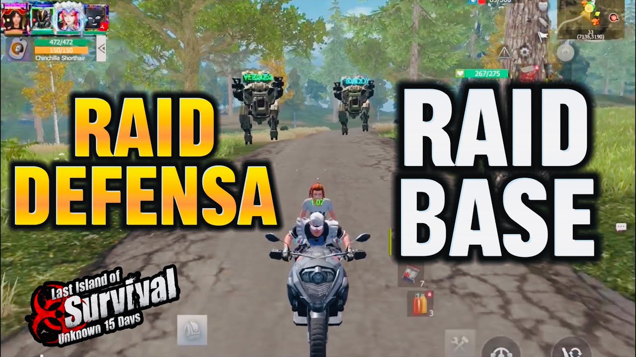VAMOS A RAIDEAR LA ULTIMA LEGIÓN DEL SERVER - Last island of survival