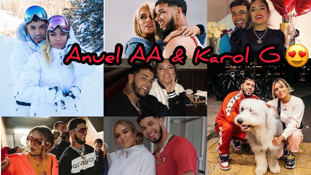 Anuel AA & Karol G 💍❤️ Conoce su historia de amor❤️