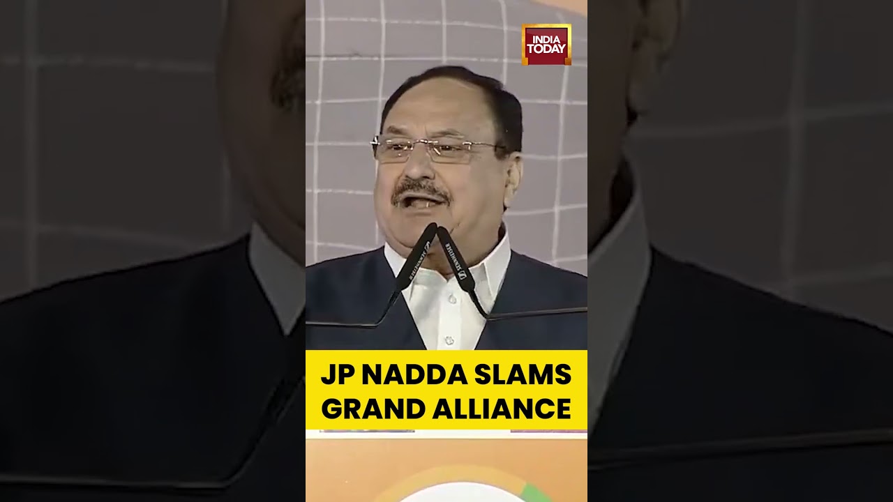 JP Nadda Slams Grand Alliance After Bihar Verdict | NDA 2025