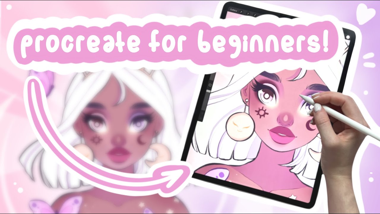 procreate for BEGINNERS (walkthrough + tour)