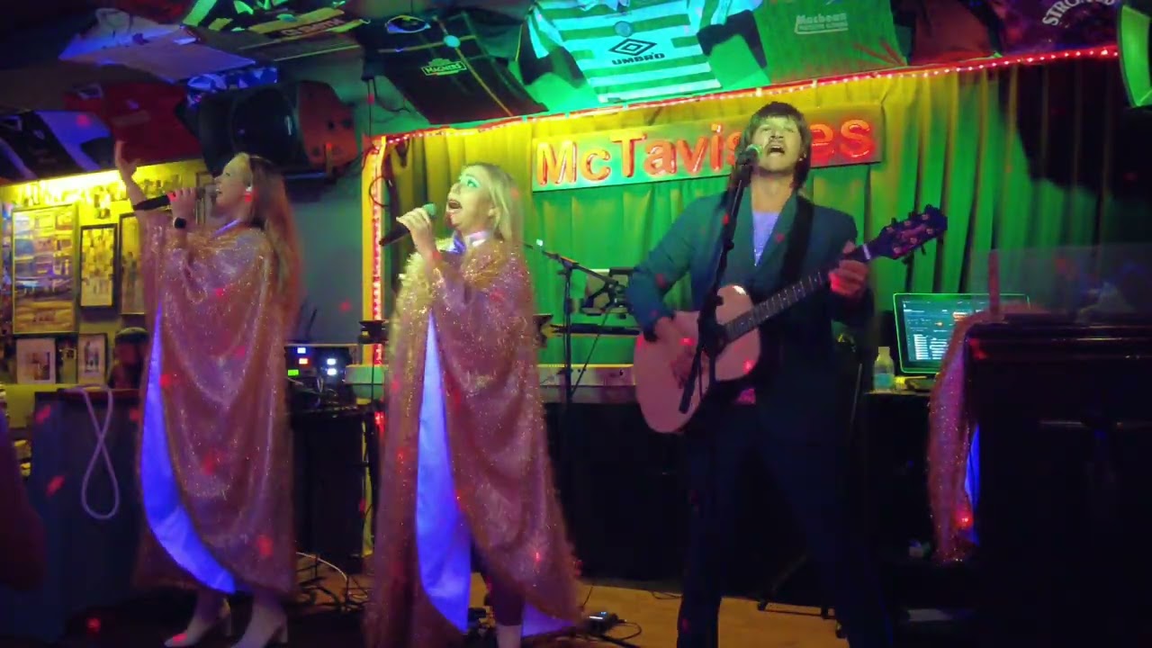 Mctavishes in Santa Ponsa Mallorca Abba Tribute