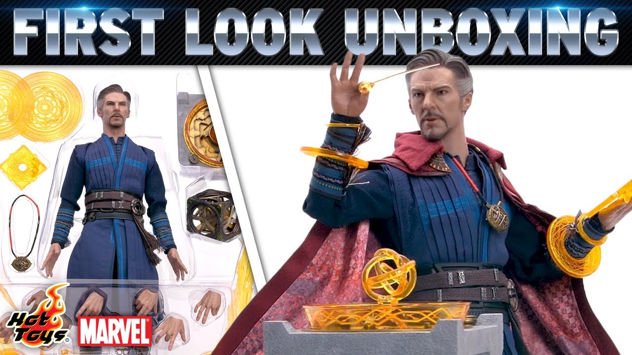 Hot Toys Doctor Strange Spider-Man No Way Home Figure Unboxing | First Look