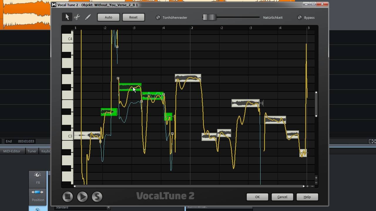 MAGIX Samplitude Music Studio 2016  – Vocaltuning Tutorial (DE)