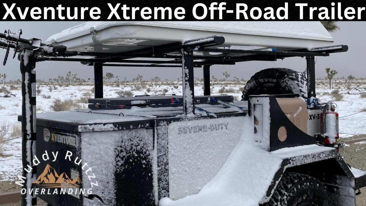 Only off-road trailer to buy | Xventure military spec civilian trailer