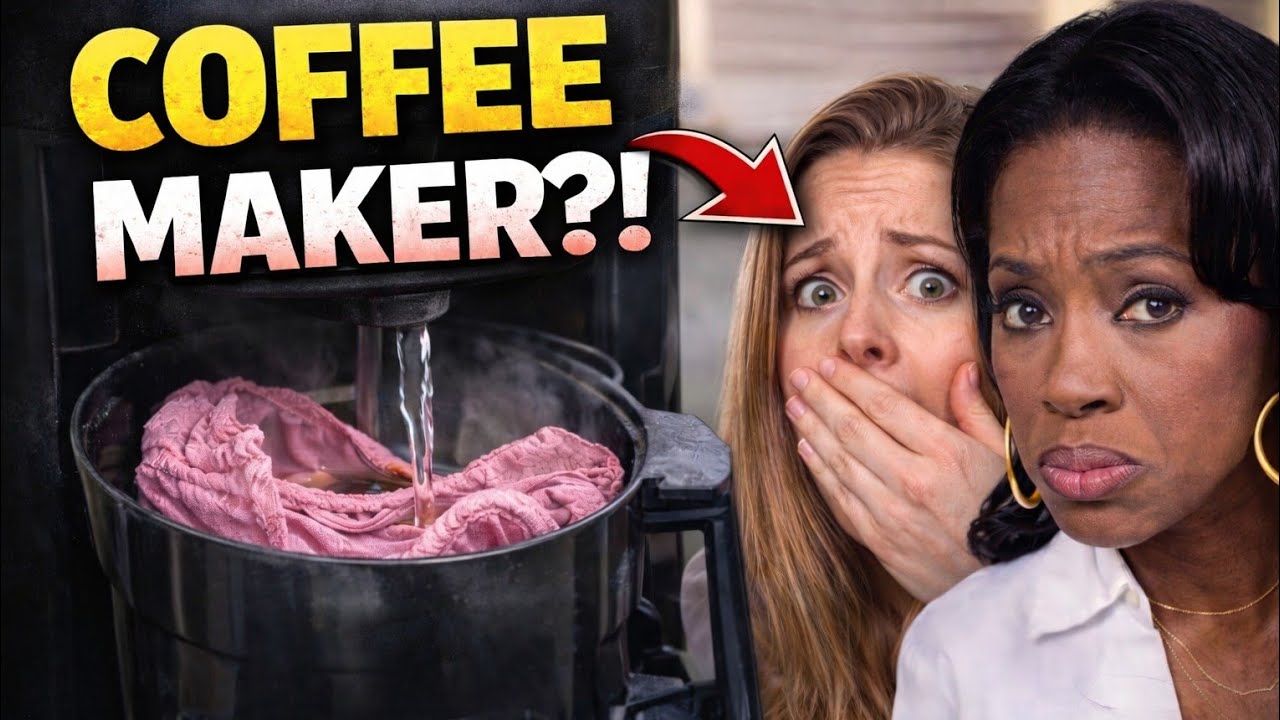 UNDERWEAR IN THE COFFEE MAKER?! 🤮 THAT'S NASTY