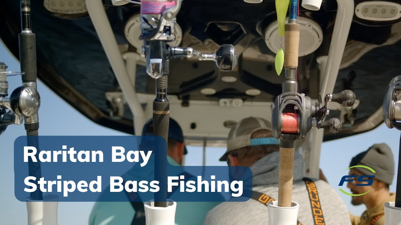 Fishing The Raritan Bay for Striped Bass