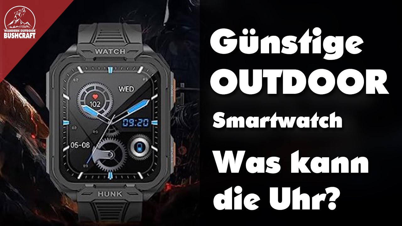 Günstige Militär Outdoor Smartwatch/ Was kann sie? Fitpolo H1102 Military Smart Watch