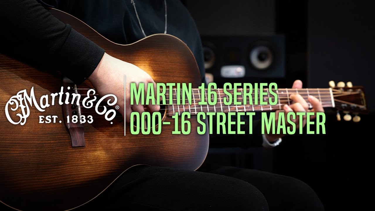 Martin 16 Series 000-16 Street Master Demo 'River Flows In You' by Guitarist 'Ang Ting'