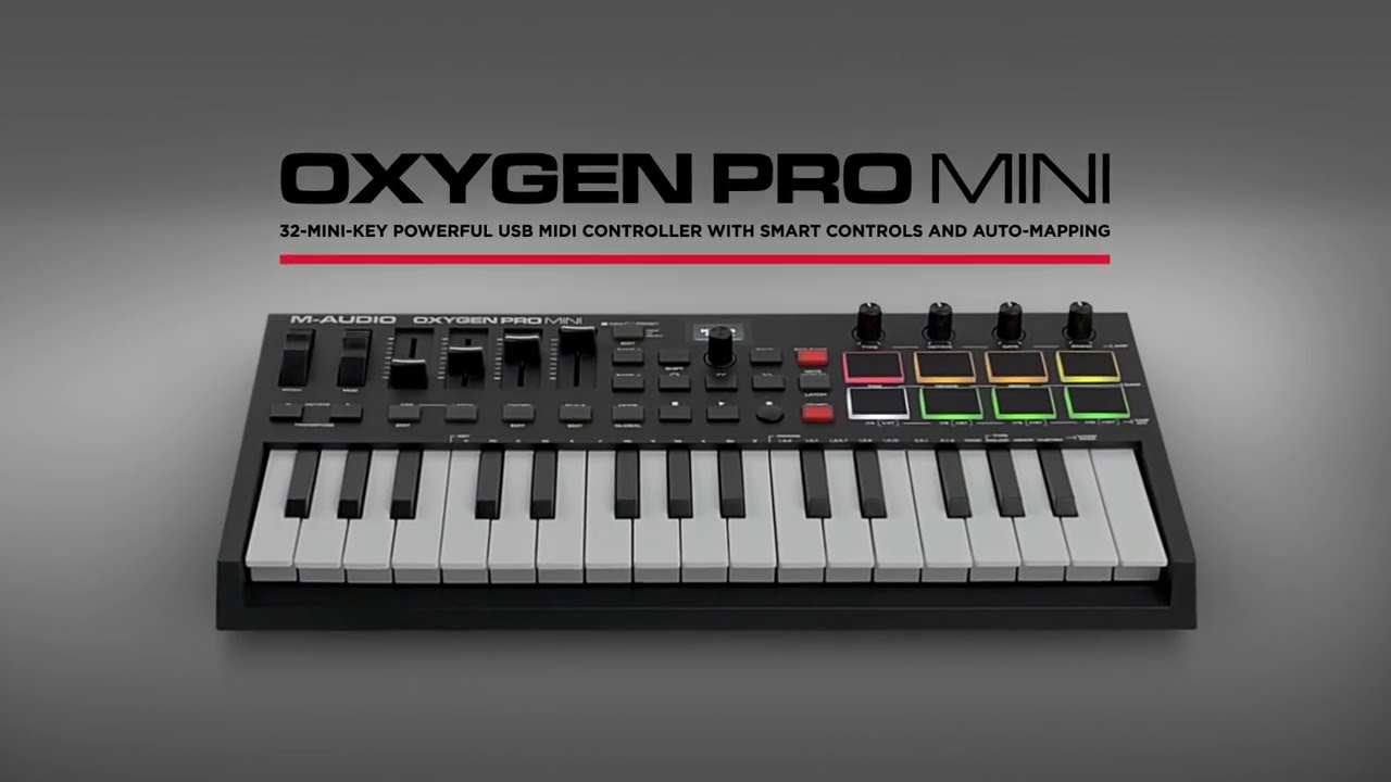 M-Audio || Introducing the Oxygen Pro Mini