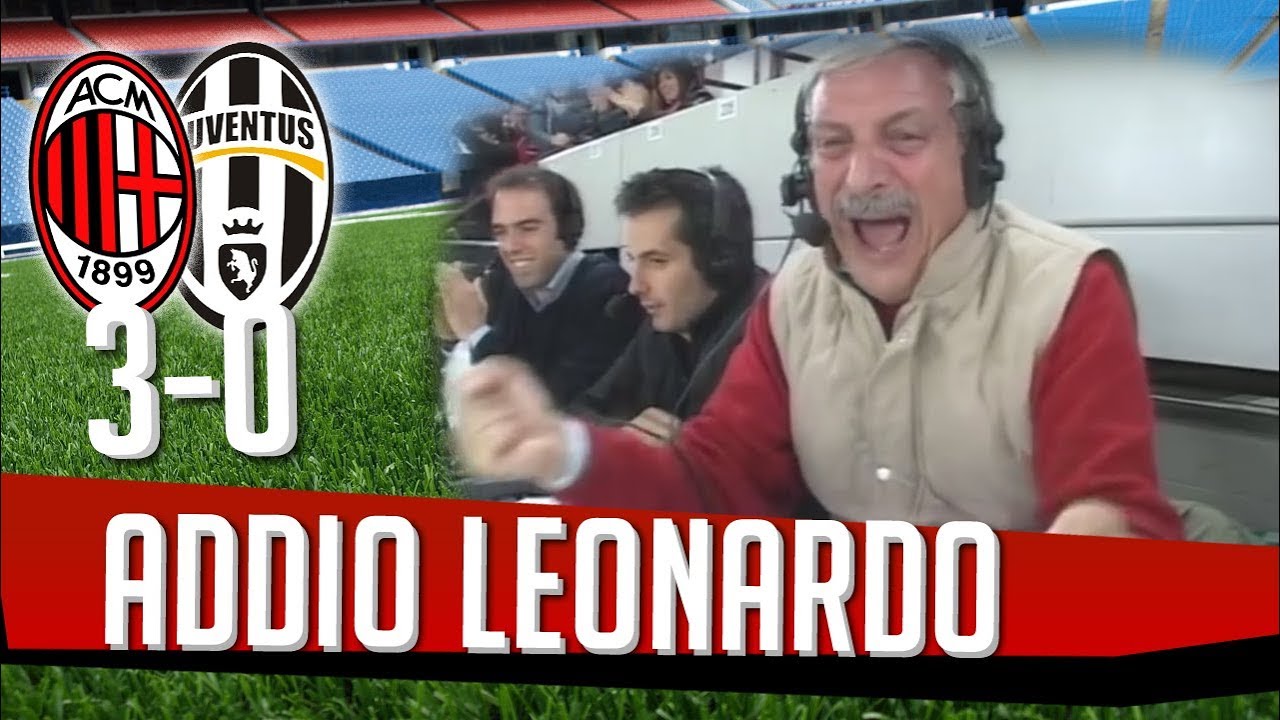 Direttastadio 7Gold - (MILAN JUVE 3-0) ADDIO LEONARDO