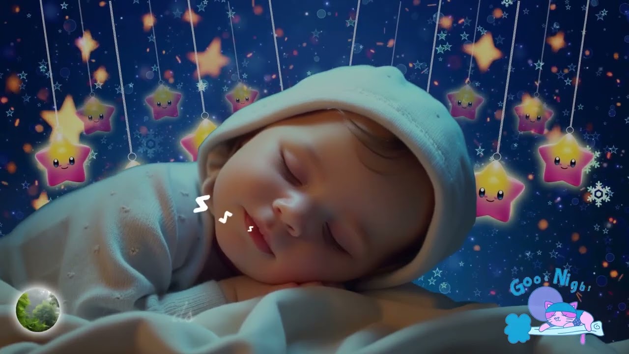 Baby Sleep Music 🎵 Lalabye Baby Songs – Sleep Instantly Within 3 Minutes | Mozart & Brahms Lullabies
