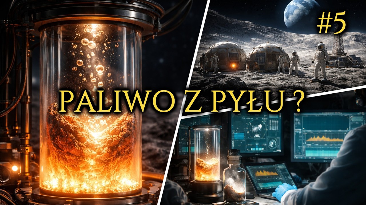 Baza na Księżycu: tlen, woda i paliwo z regolitu | Kosmos Jutra #5