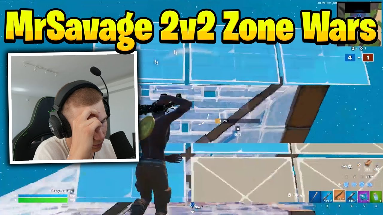 MrSavage & Mongraal VS Clix & Bucke