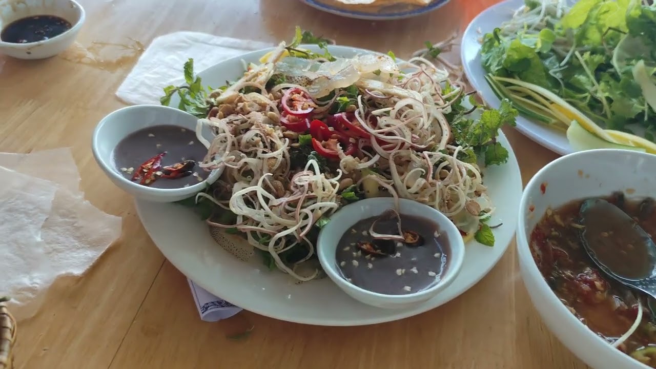 Gỏi Cá Thanh Hương Nam Ô Đà Nẵng Ngon Nhức Nách #food #travel