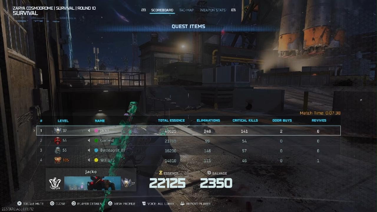 Bloodstone, m34 novaline. Dominated. Survival.
