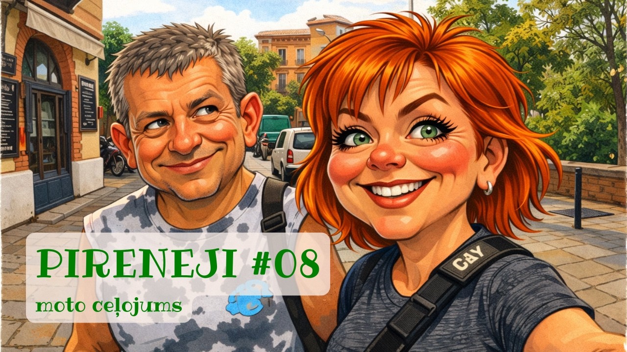 Diena Tulūzā, ep. 8 | Moto ceļojums uz Pirenejiem