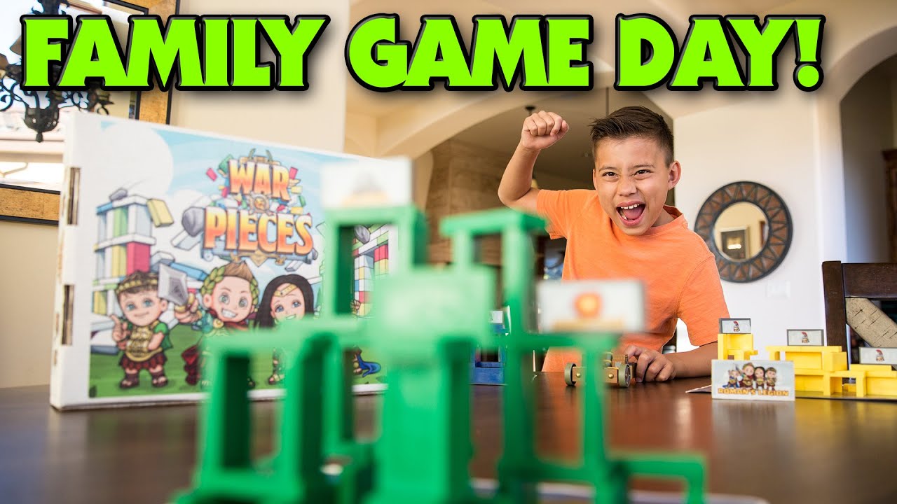 WAR & PIECES - Family Game Night (Day)!!!