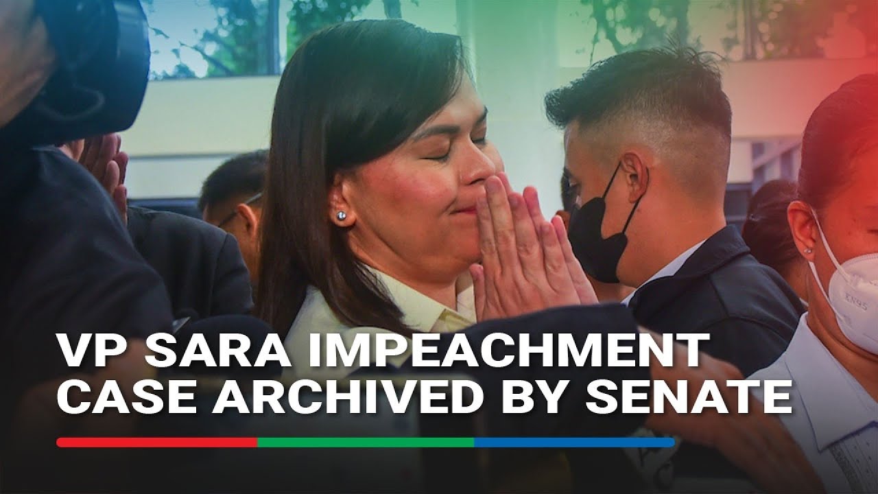 FULL: Senate 'archives' VP Sara's impeachment case | ABS-CBN News