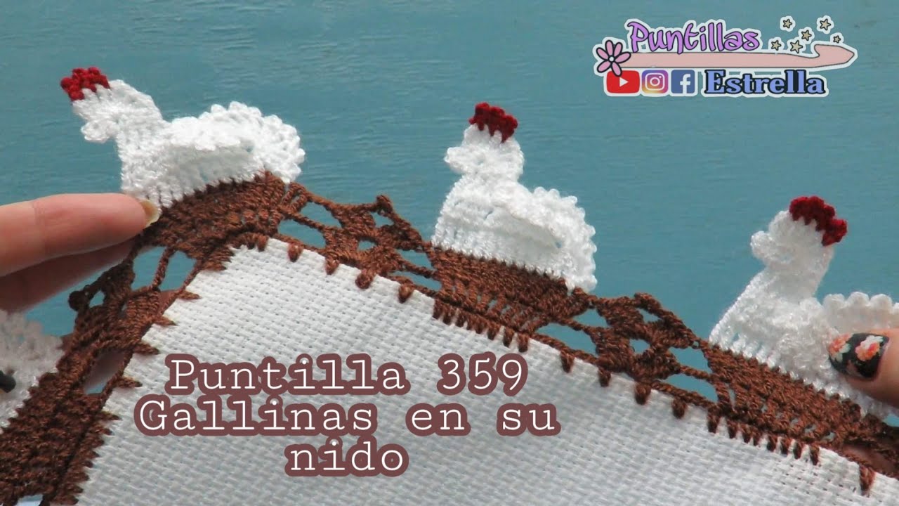 Puntilla 359 Gallinas en su nido